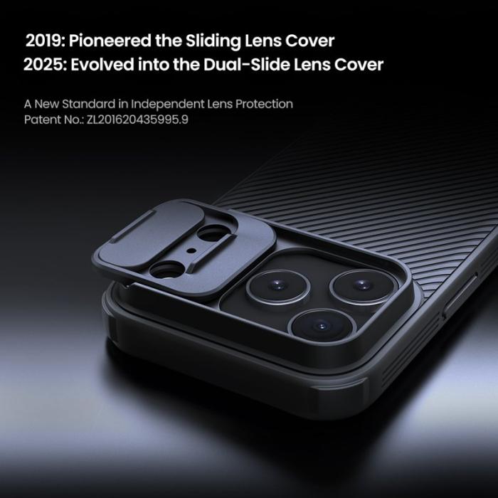 Nillkin - NILLKIN Camshield Pro iPhone 17 Pro Max Skal MagSafe Svart