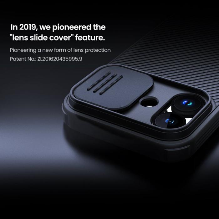Nillkin - NILLKIN Camshield Pro iPhone 17 Skal MagSafe TPU + PC Svart