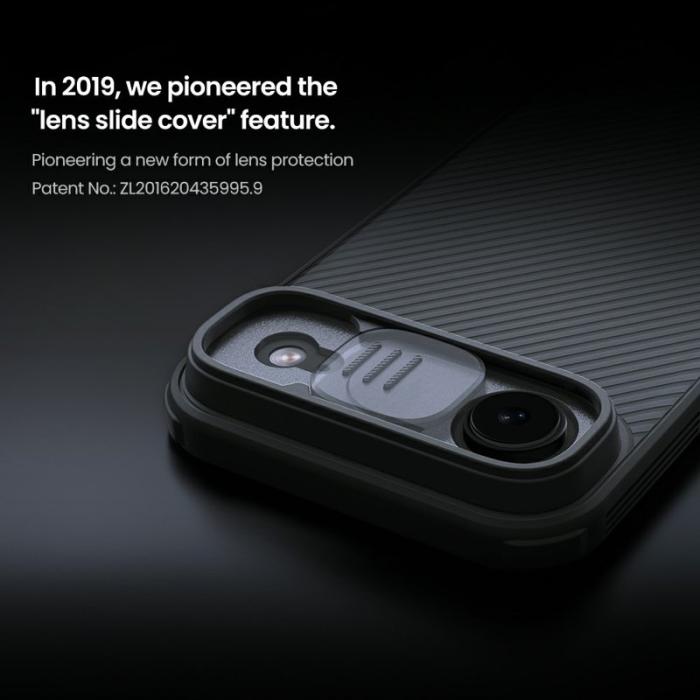 Nillkin - NILLKIN Camshield Pro iPhone Air Skal TPU + PC Klar Svart