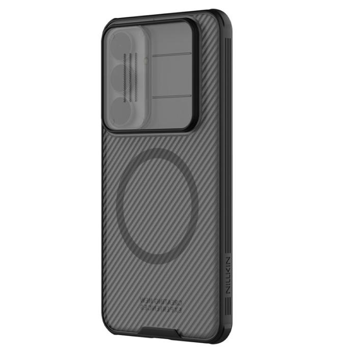 Nillkin - NILLKIN Camshield Pro Magnetic Skal för Samsung Galaxy S25 FE Svart