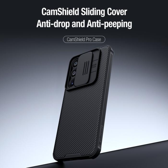Nillkin - NILLKIN CamShield Pro Samsung Galaxy A55 5G Skal Grön