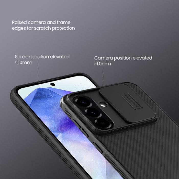 Nillkin - NILLKIN Camshield Pro Samsung Galaxy A56 5G Skal - Svart