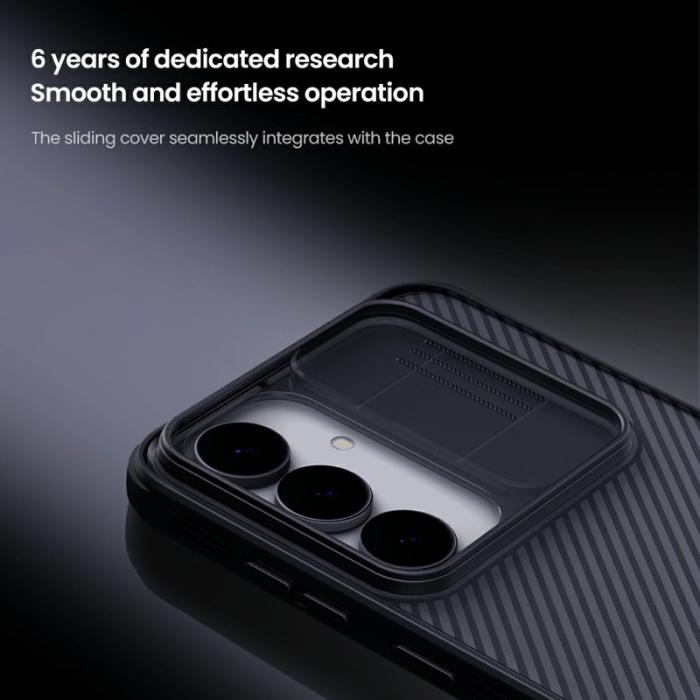 Nillkin - NILLKIN Camshield Pro Series Samsung Galaxy S25 FE Skal Klar Svart