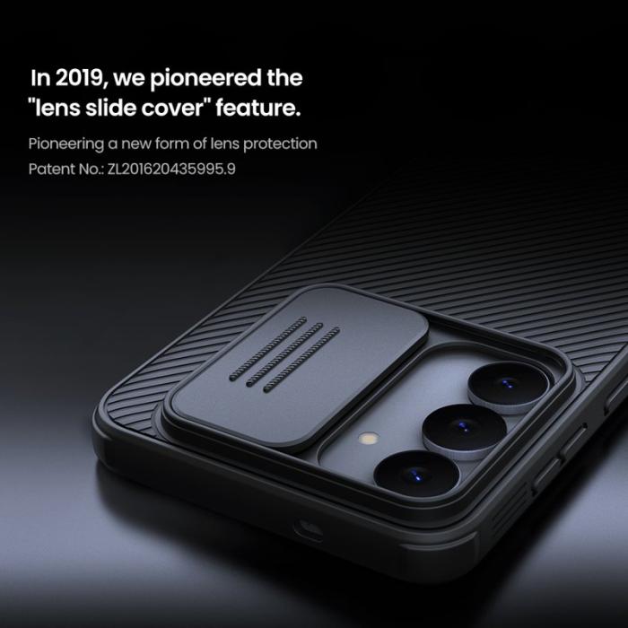 Nillkin - NILLKIN Camshield Pro Series Samsung Galaxy S25 FE Skal Svart