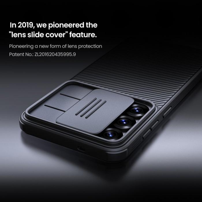 Nillkin - NILLKIN Camshield Pro Series Samsung Galaxy S25+ Skal Grön