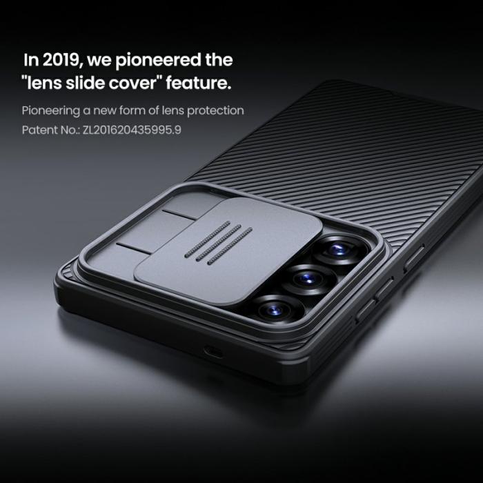 Nillkin - NILLKIN Camshield Pro Series Samsung Galaxy S25 Ultra Skal Grön