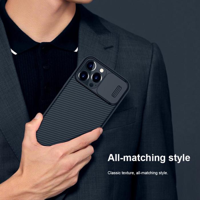 Nillkin - NILLKIN CamShield Pro Skal för iPhone 13 Pro Max - Svart