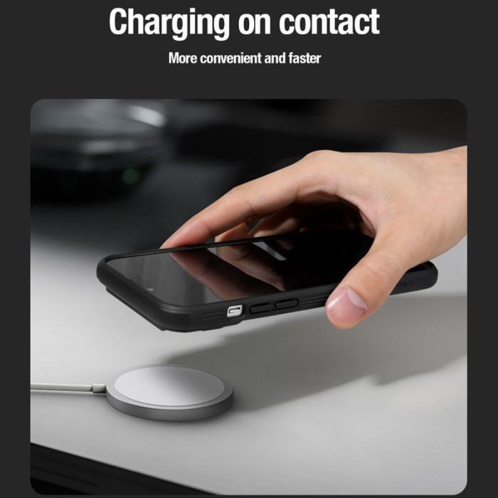 Nillkin - NILLKIN CamShield Pro Skal för iPhone 15 Pro Max Blå