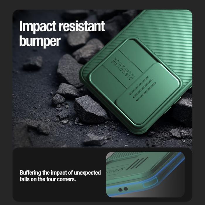 Nillkin - NILLKIN CamShield Pro Skal för Samsung Galaxy S24+ - Grön