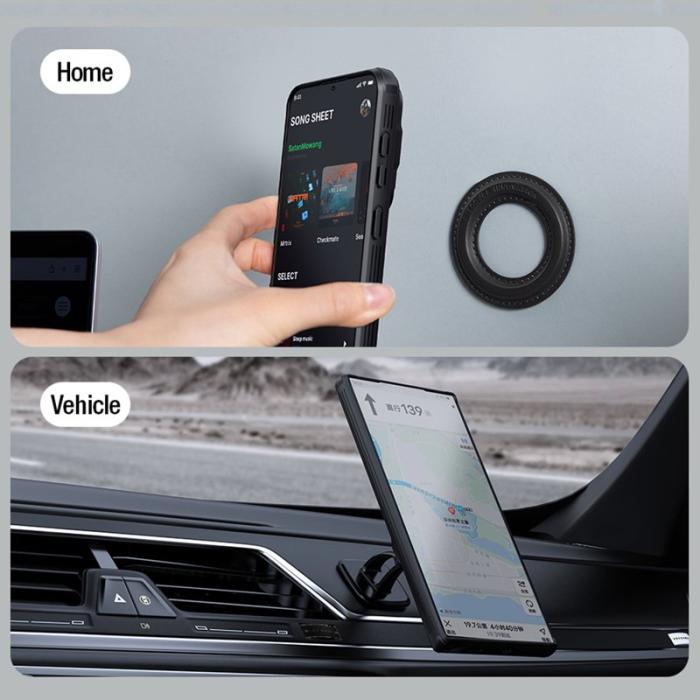 Nillkin - NILLKIN CamShield Prop för Samsung Galaxy S24 Skal Svart