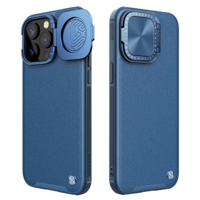 Nillkin - NILLKIN CamShield Prop iPhone 15 Pro Skal Lens Cover Blå