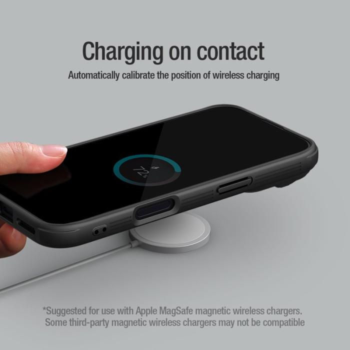 Nillkin - NILLKIN Camshield Prop iPhone 16 Pro Skal MagSafe Svart