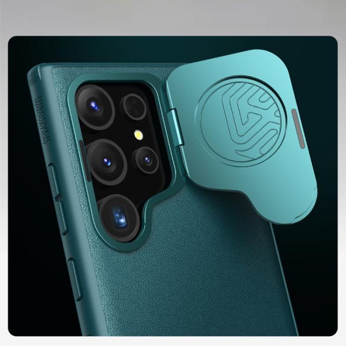 Nillkin - NILLKIN CamShield Prop Samsung Galaxy S24 Ultra Skal Blå