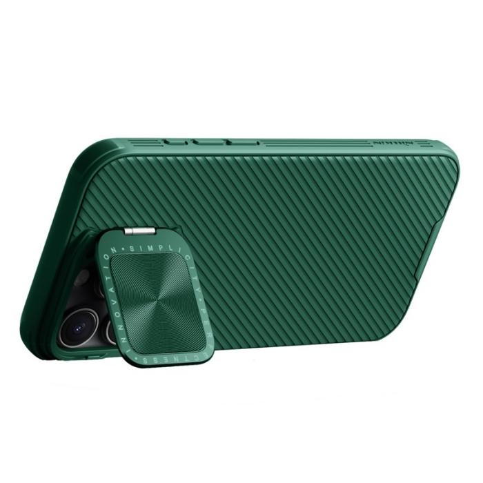 Nillkin - NILLKIN Camshield Prop Series iPhone 16 Pro Max Skal Grön