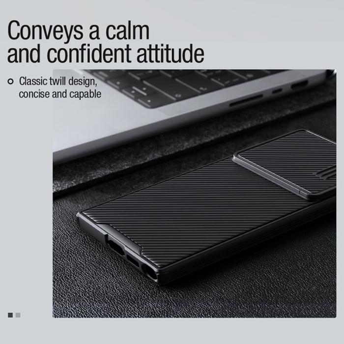 Nillkin - NILLKIN CamShield S Series Samsung Galaxy S23 Ultra Skal - Svart