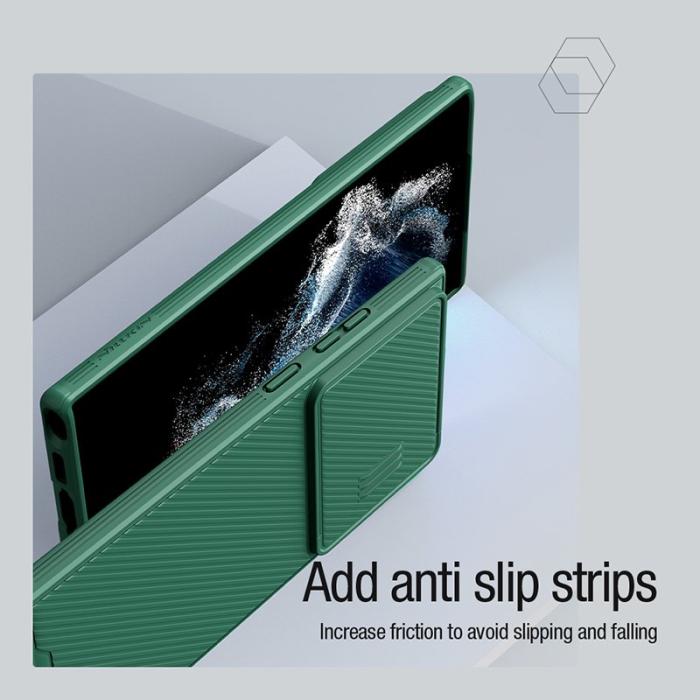 Nillkin - NILLKIN CamShield S Series Samsung Galaxy S23 Ultra Skal - Svart