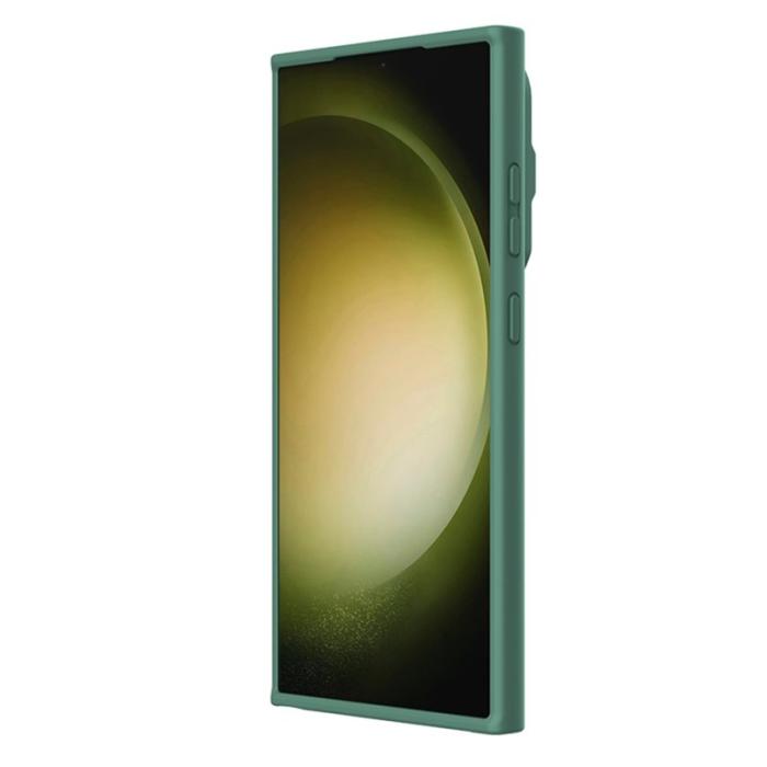 Nillkin - NILLKIN Camshield Silky Prop Samsung Galaxy S24 Ultra Skal Grön