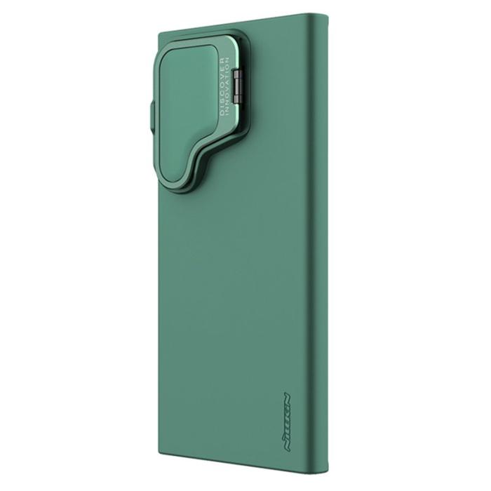 Nillkin - NILLKIN Camshield Silky Prop Samsung Galaxy S24 Ultra Skal Grön