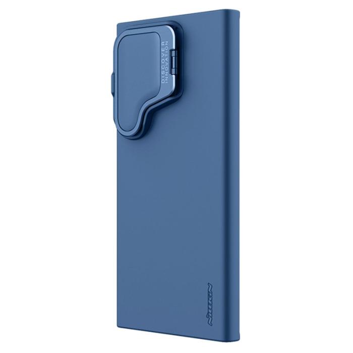 Nillkin - NILLKIN Camshield Silky Prop Samsung Galaxy S24 Ultra Skal Midnight Blue