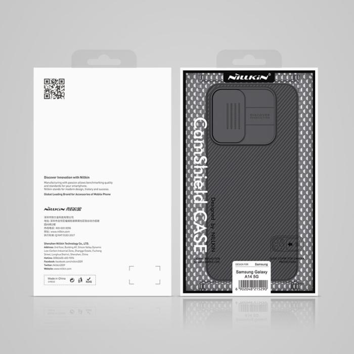 Nillkin - NILLKIN CamShield Skal för Samsung Galaxy A14 5G - Blå