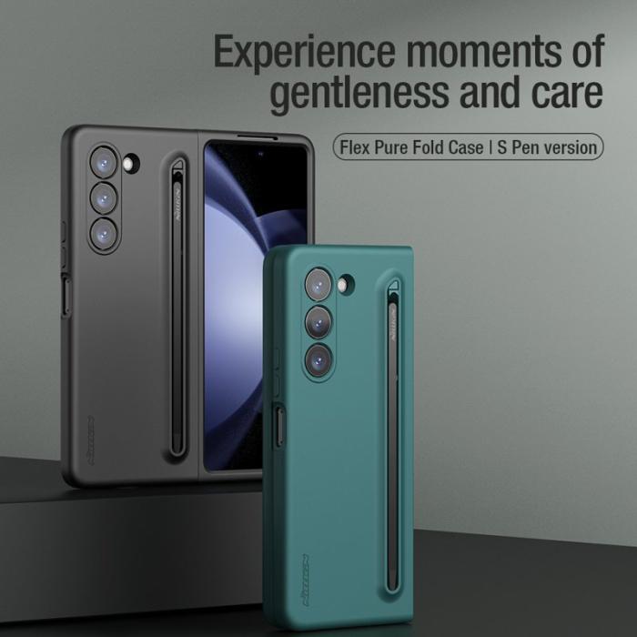 Nillkin - NILLKIN Flex Pure Fold Case Samsung Galaxy Z Fold5 5G Grön
