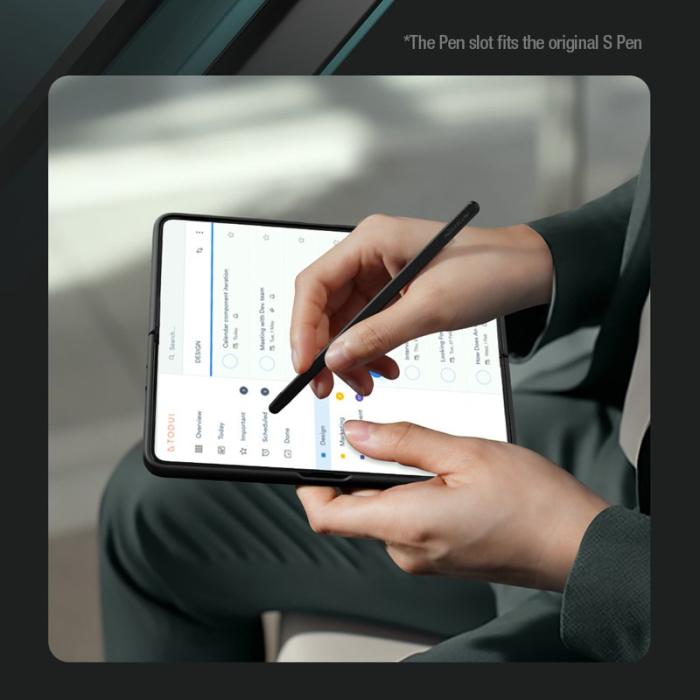 Nillkin - NILLKIN Flex Pure Fold Case Samsung Galaxy Z Fold5 5G Svart