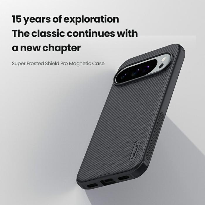 Nillkin - NILLKIN Frosted Shield Pro Google Pixel 10 Pro Skal Svart