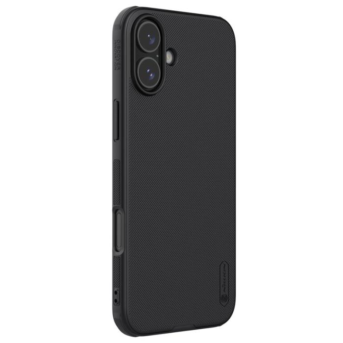 Nillkin - NILLKIN Frosted Shield Pro iPhone 16 Skal Matt PC+TPU Svart