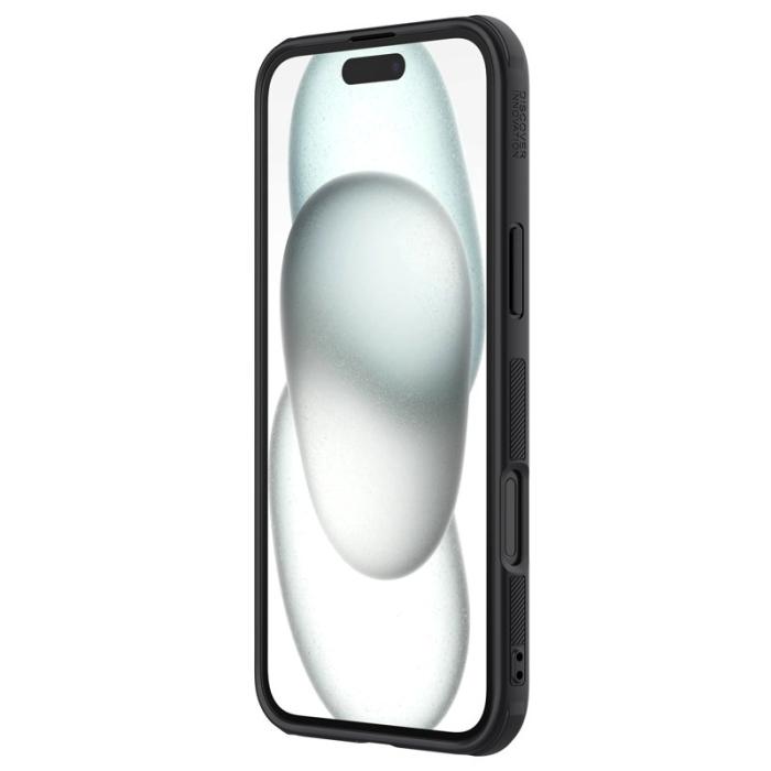 Nillkin - NILLKIN Frosted Shield Pro iPhone 16 Skal Matt PC+TPU Svart