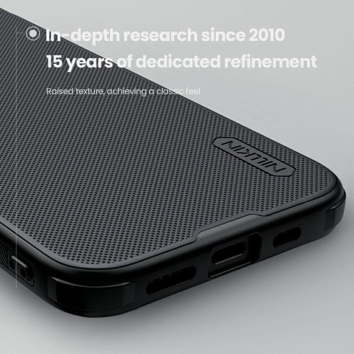 Nillkin - NILLKIN Frosted Shield Pro iPhone 16e Skal Matt Blå