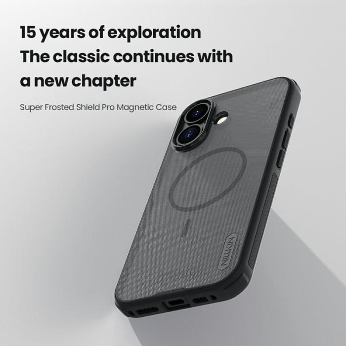 Nillkin - NILLKIN Frosted Shield Pro iPhone 17 Skal MagSafe Transparent