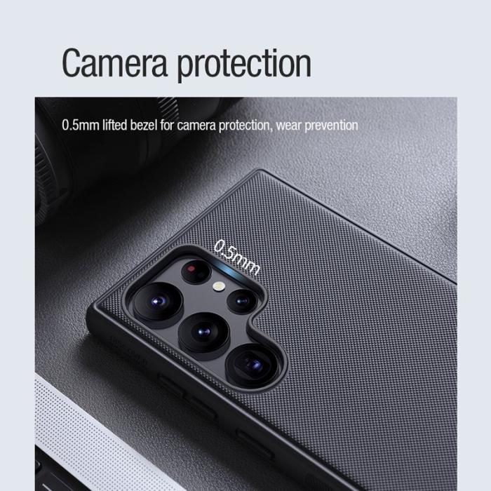 Nillkin - NILLKIN Frosted Shield Pro Samsung Galaxy S23 Ultra Skal Svart
