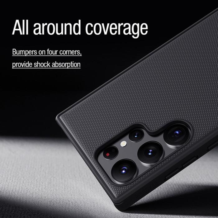 Nillkin - NILLKIN Frosted Shield Pro Samsung Galaxy S23 Ultra Skal Svart