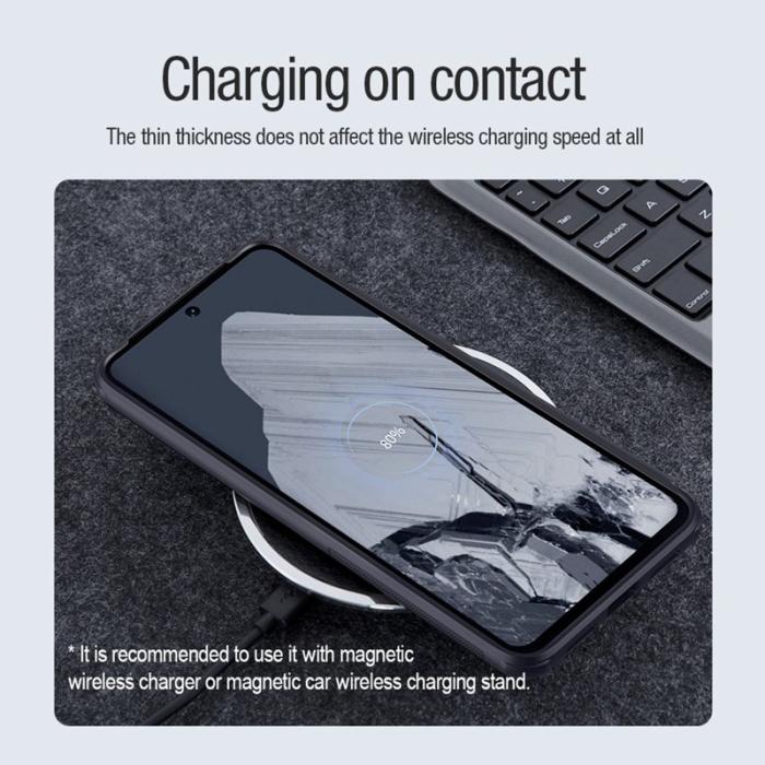 Nillkin - NILLKIN Frosted Shield Pro Skal för Google Pixel 8 Pro - Svart