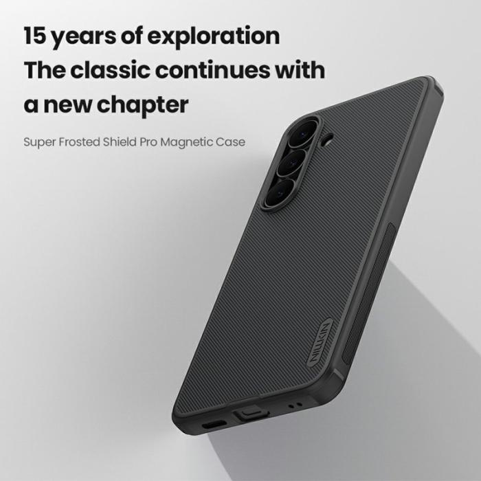 Nillkin - NILLKIN Frosted Shield Pro Skal för Samsung Galaxy S25 FE, Transparent