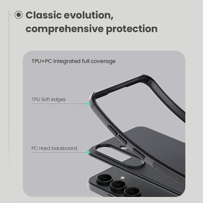 Nillkin - NILLKIN Frosted Shield Pro Skal för Samsung Galaxy S25 FE, Transparent