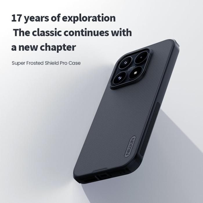 Nillkin - NILLKIN Frosted Shield Pro Xiaomi 17 Skal Matt PC + TPU Svart