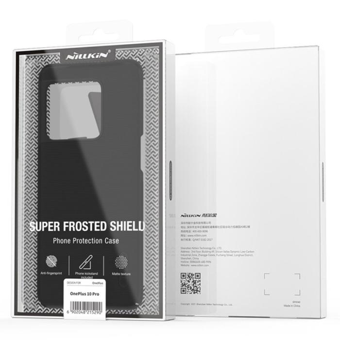 Nillkin - NILLKIN Frosted Shield Skal för OnePlus 10 Pro 5G - Svart