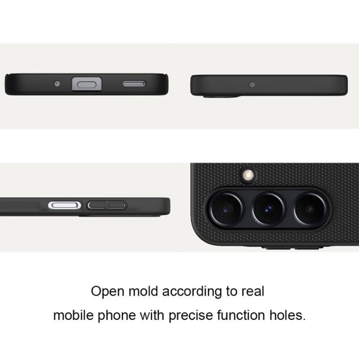 Nillkin - NILLKIN Frosted Shield Skal för Samsung Galaxy A16 5G - Svart