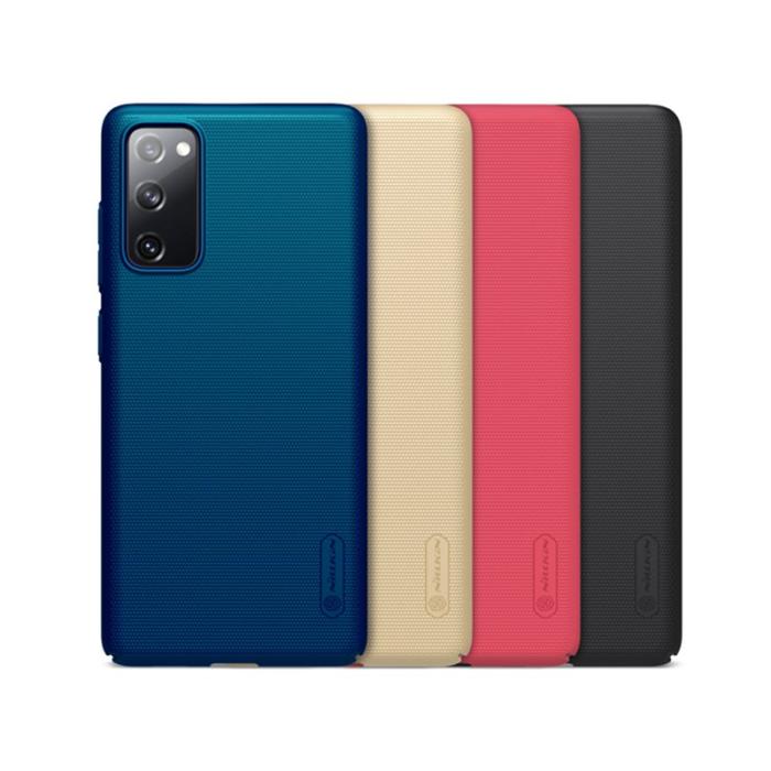 Nillkin - NILLKIN Frosted Shield Skal för Samsung Galaxy S20 FE - Svart