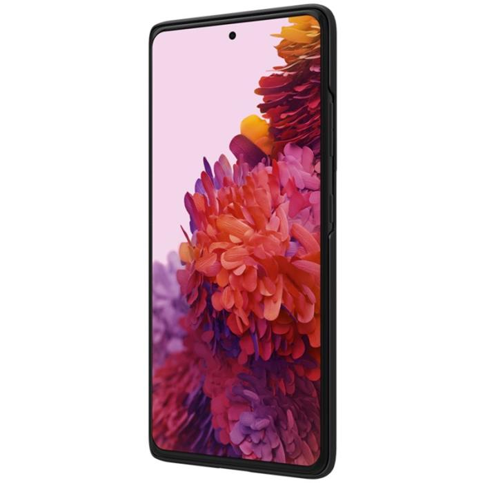 Nillkin - NILLKIN Frosted Shield Skal för Samsung Galaxy S21 Ultra 5G - Svart