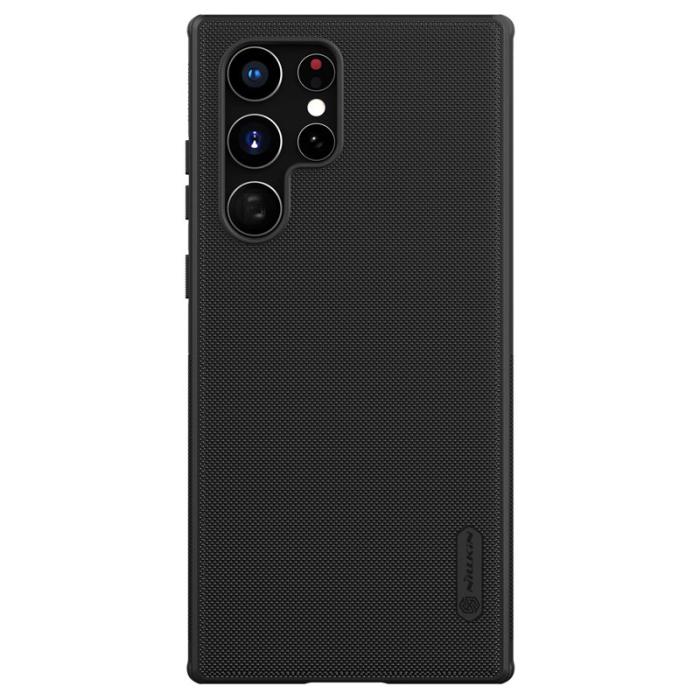 Nillkin - NILLKIN Frosted Shield Skal för Samsung Galaxy S22 Ultra 5G - Svart