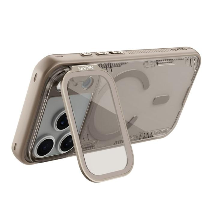 Nillkin - NILLKIN Iceblade CamProp iPhone 17 Pro Skal med Ställ Gold