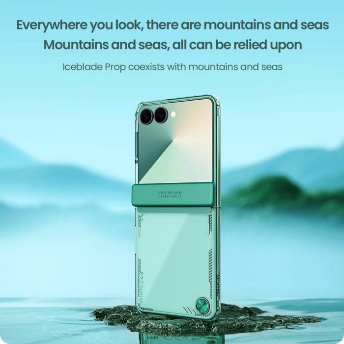 Nillkin - NILLKIN Iceblade Samsung Galaxy Z Flip7 Fodral - Grön