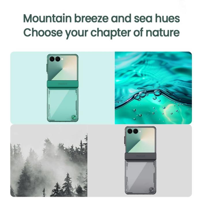 Nillkin - NILLKIN Iceblade Samsung Galaxy Z Flip7 Fodral - Grön