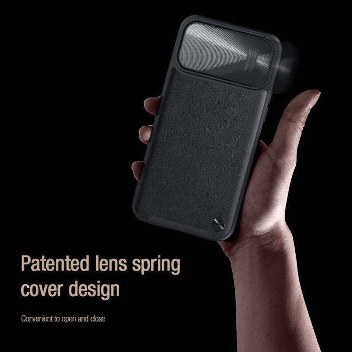 Nillkin - NILLKIN iPhone 13 Pro Max Skal med Kameraöverdrag - Grön