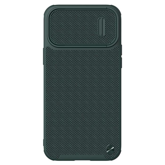 Nillkin - NILLKIN iPhone 13 Pro Max Skal Nylon Fiber Grön