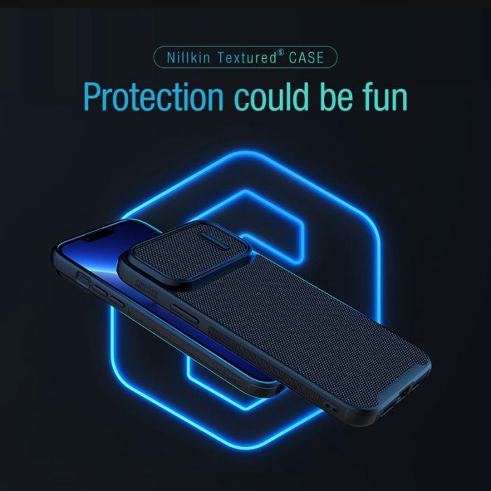 Nillkin - NILLKIN iPhone 13 Pro Max Skal Nylon Fiber Grön