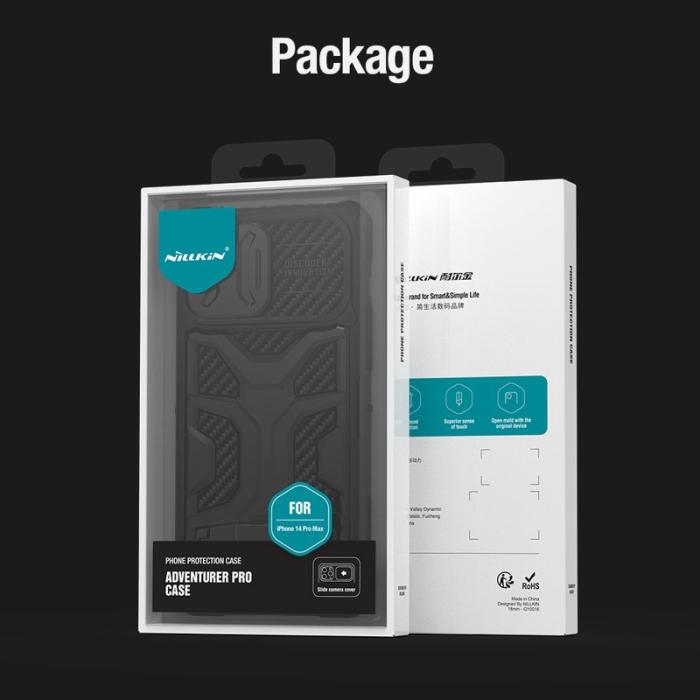 Nillkin - NILLKIN iPhone 14 Pro Max Adventurer Pro Skal Blå