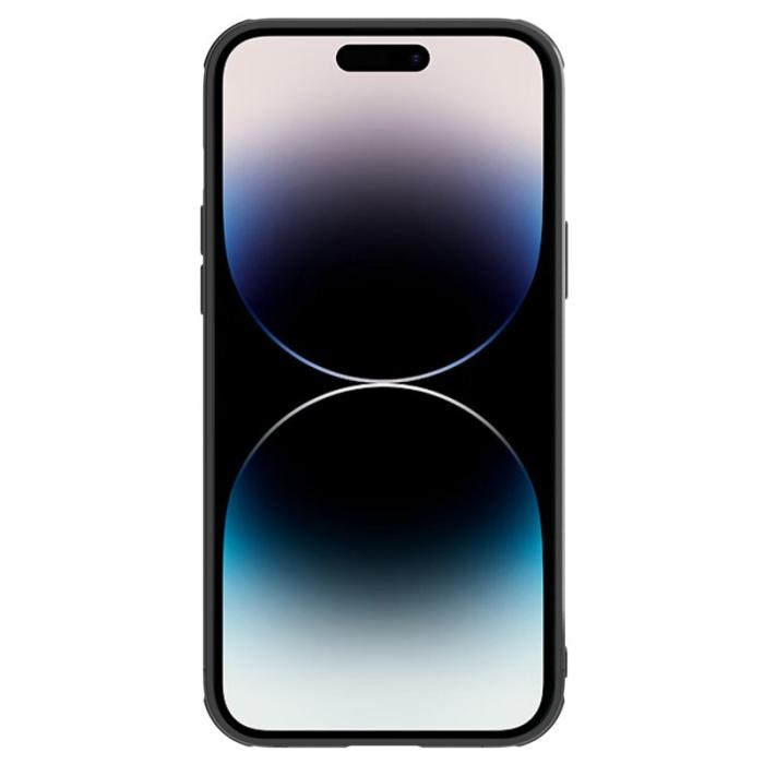 Nillkin - NILLKIN iPhone 14 Pro Max Skal Carbon Fiber Svart